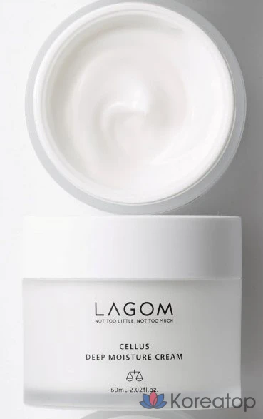 Крем LAGOM Cellus Deep Moisture Cream, 60 мл, 1 шт.