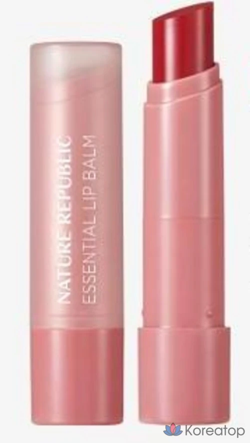 Бальзам для губ Nature Republic Essential Lip Balm, оттенок 01 Peppermint, 3.2 г, 1 шт.