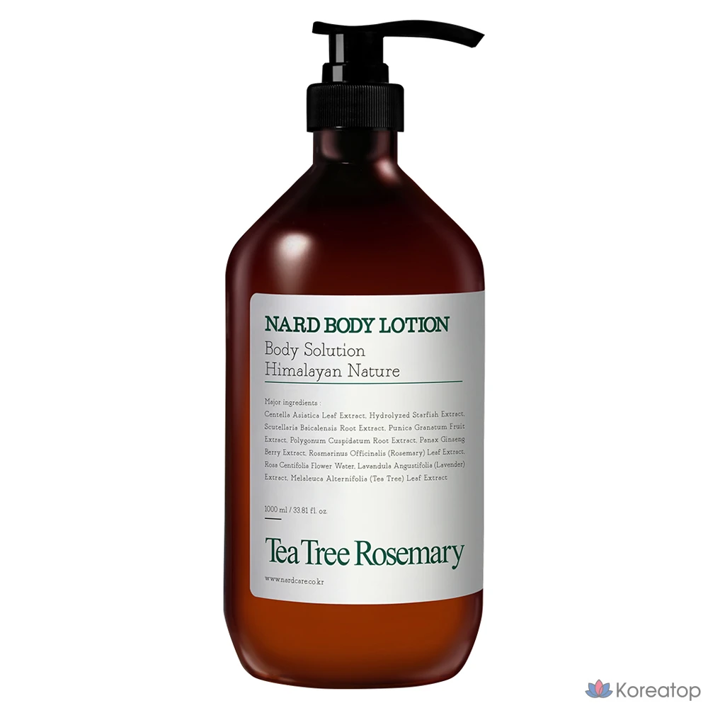 Лосьон для тела Bouquet Garni, Tea Tree Rosemary, 1 л, 1 шт.
