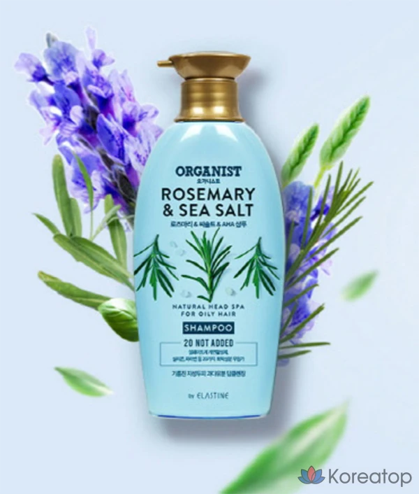 Шампунь Elastine Organist Rosemary &amp; Sea Salt Deep Cleansing Shampoo, 500 мл, 1 шт.