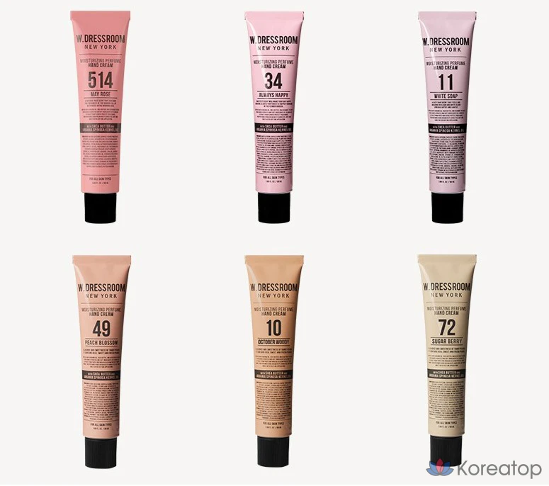 Крем для рук W.Dressroom Perfume Hand Cream 49 Peach Blossom, 50 мл, 1 шт.