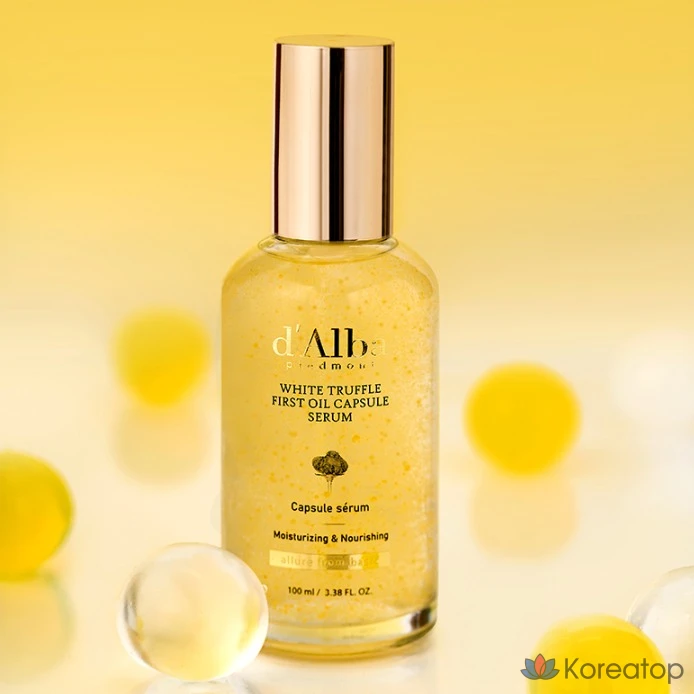 Сыворотка d'Alba White Truffle First Oil Capsule Serum, 100 мл, 1 шт.