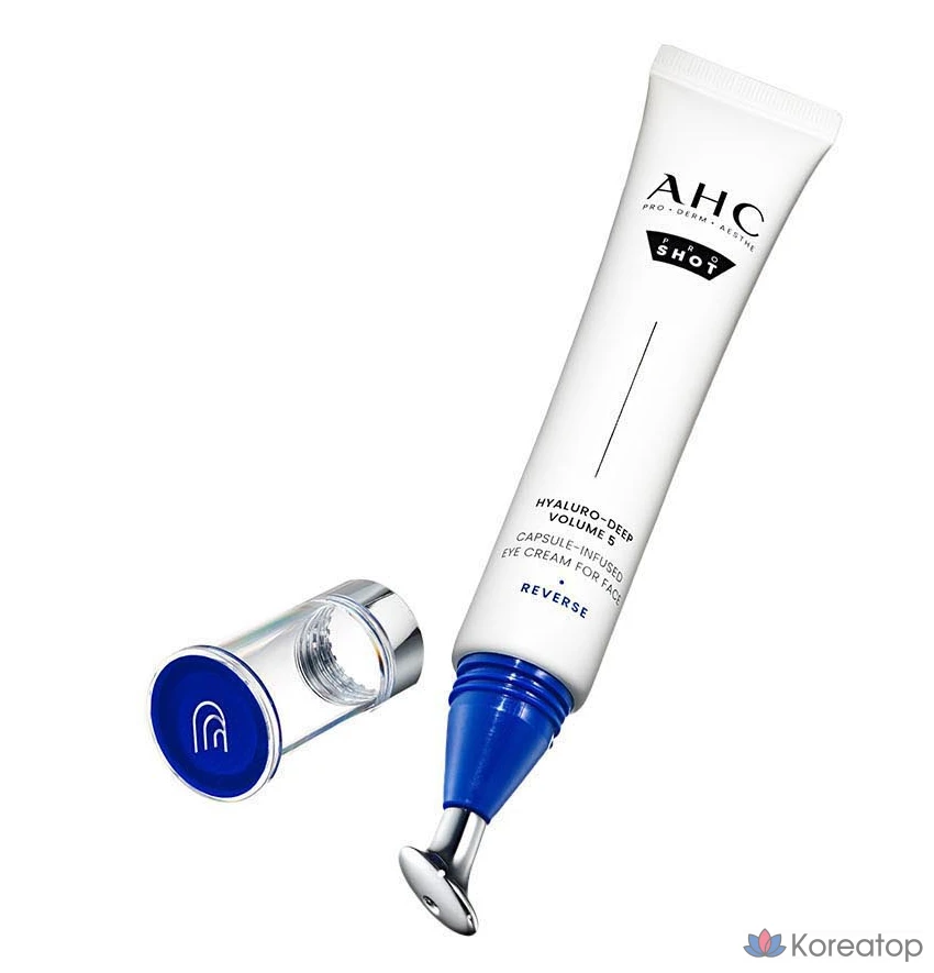 Крем для лица AHC Pro Shot Hyaluro Deep Volume 5 Capsule Infused Eye Cream For Face, 30 мл, 1 шт.