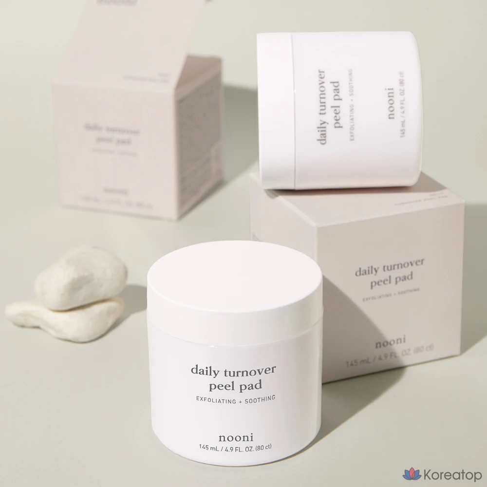 Пэды для лица NOONI AHA Daily Pore Clear Gel Pad, 145 мл, 80 шт.