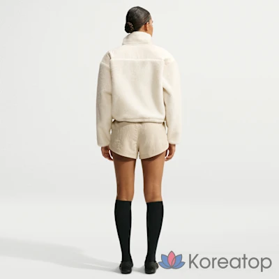 Куртка женская Nike NikeSKIMS Sherpa Oversized 3/4 Zip Jacket, фото 5