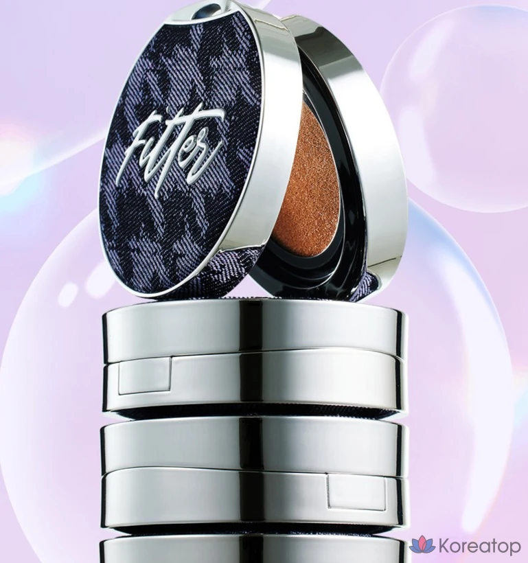 Кушон Touch in Sol Pretty Filter Touch Cover Semi Matte Cushion Set, оттенок 17 Porcelain, 12 г + 12 г, 1 шт.