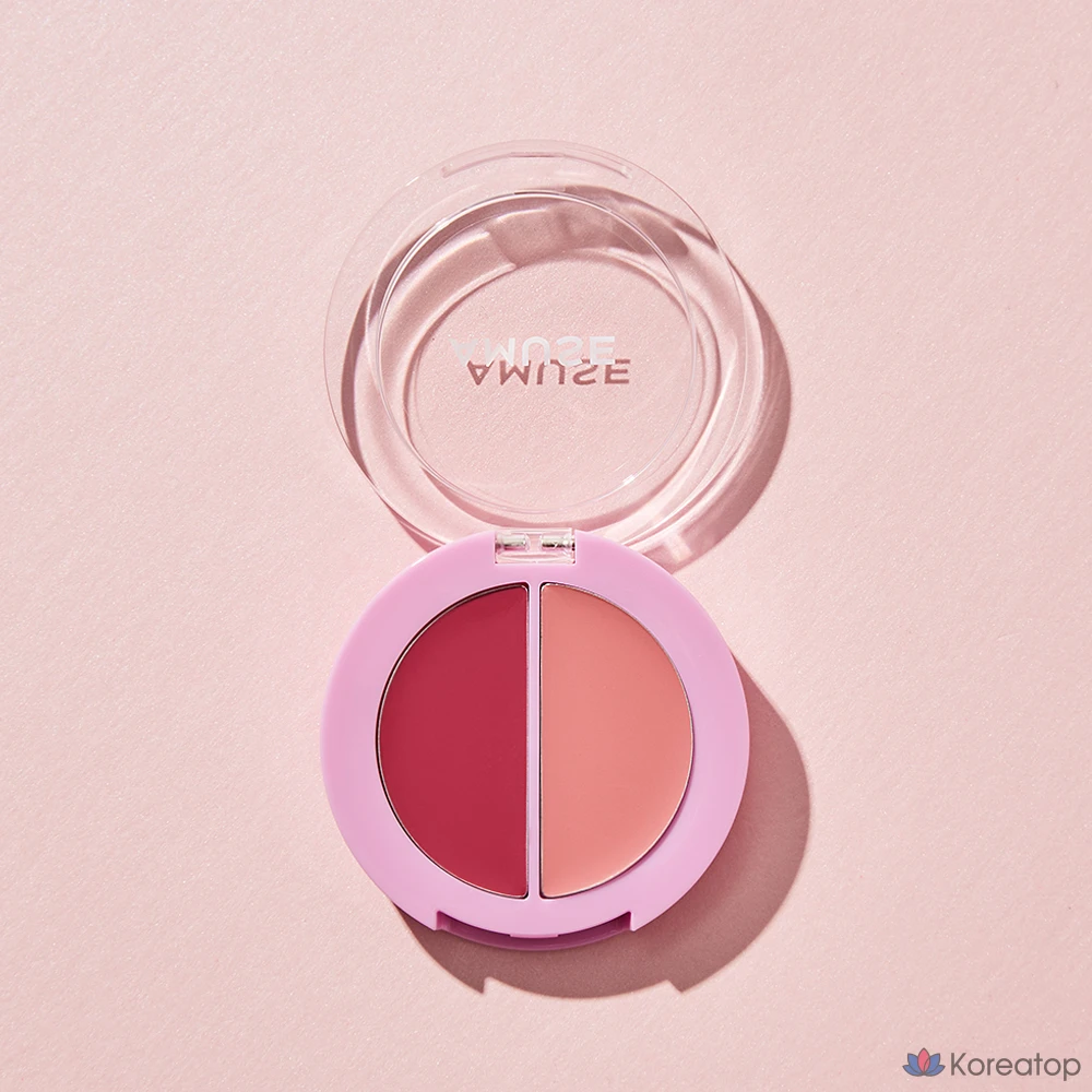 Бальзам для губ и щёк AMUSE Lip & Cheek Healthy Balm, оттенок 04 Grape, 3 г, 1 шт.