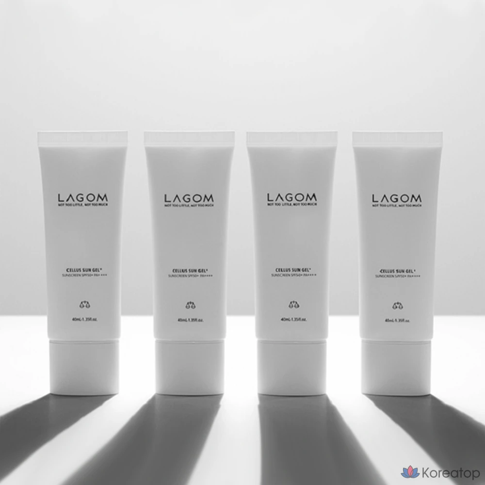 Солнцезащитный крем LAGOM Cellus Sun Gel Plus SPF50+ PA++++, 40 мл, 1 шт.