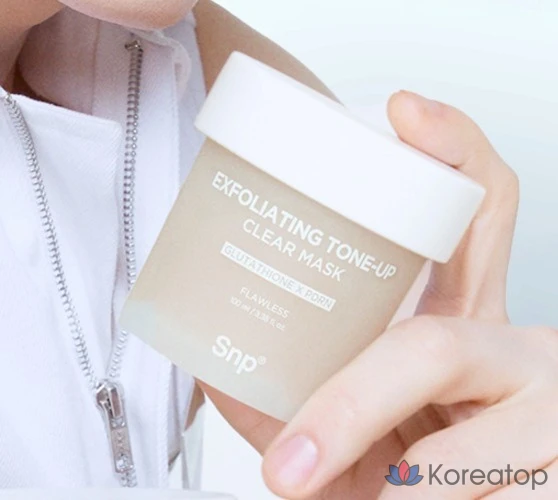 Тканевая маска для лица SNP Clear Skin Tone Vitality Mask, 100 мл, 1 шт.