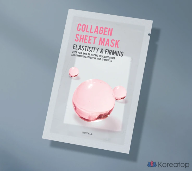 Тканевая маска для лица Eunyul Purity Collagen Mask, 150 шт., фото 3
