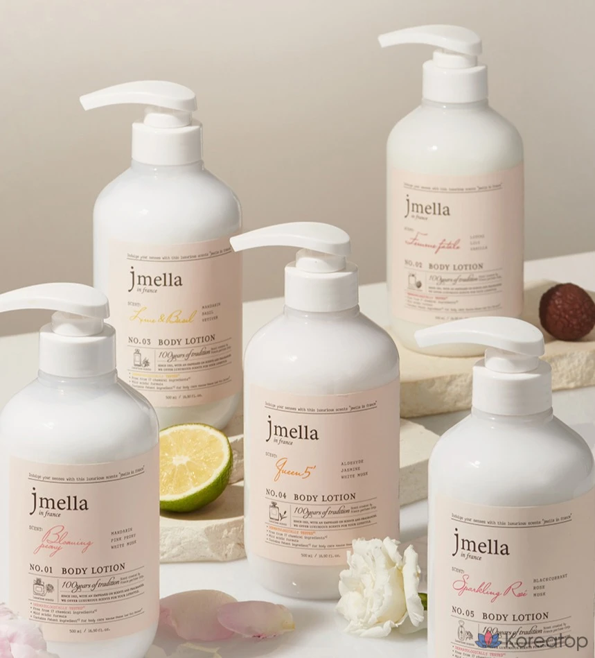 Лосьон для тела Jmella In France Body Lotion Sparkling Rose, 500 мл, 1 шт.