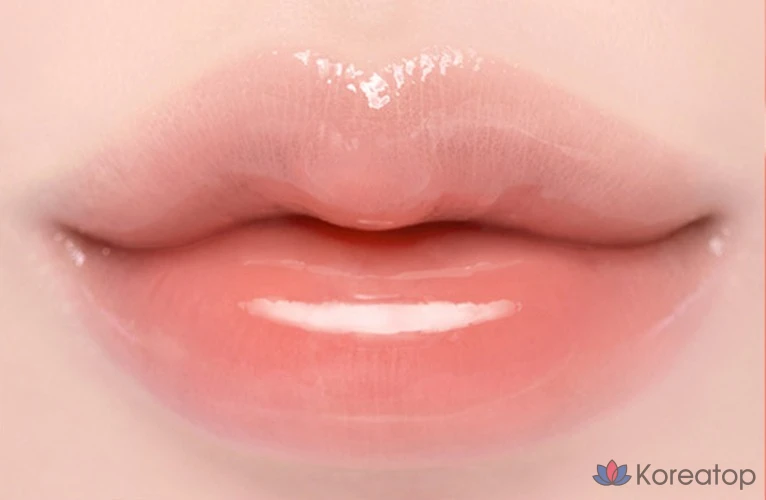 Блеск для губ Dasique Pure Water Lip Gloss, оттенок 02 Bear Pomelo, 1 шт., фото 4