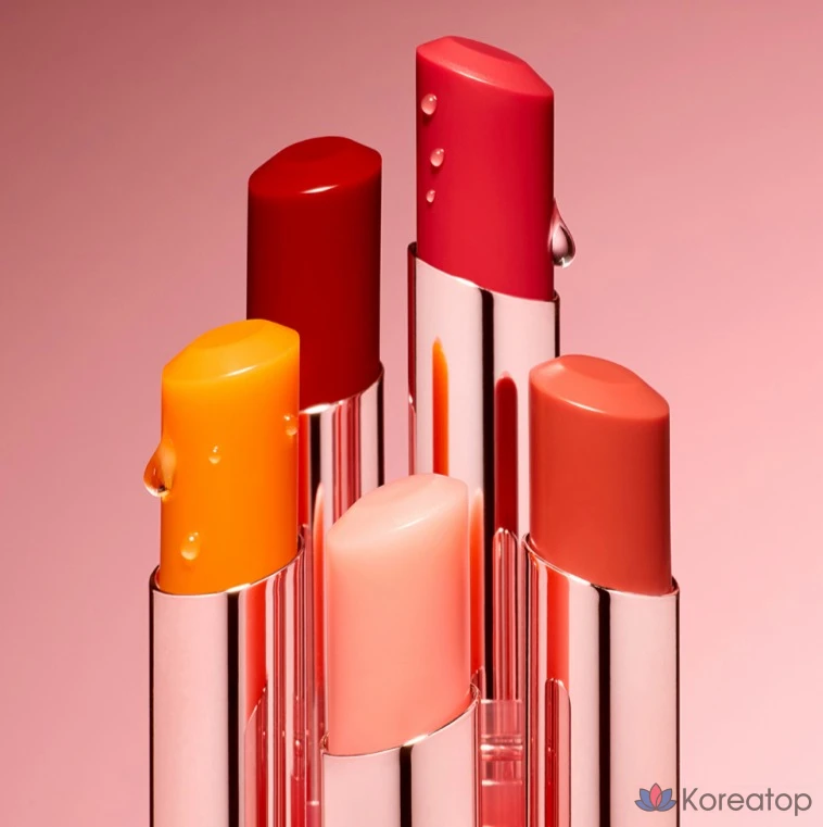Тинт-бальзам для губ Innisfree Dewy Tint Lip Balm, оттенок 5 Power Cherry, 3.2 г, 1 шт., фото 7