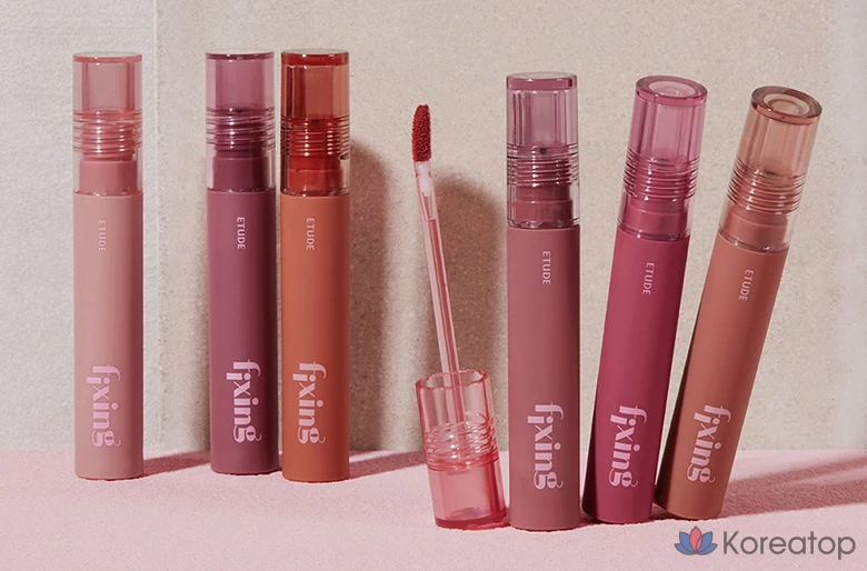 Тинт для губ Etude House Fixing Tint, оттенок Melange Rose, 1 шт., фото 3