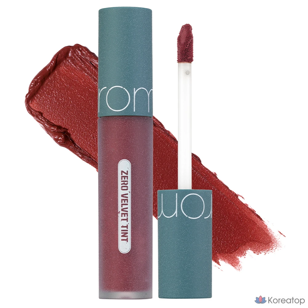 Тинт для губ ROM&ND Zero Velvet Lip Tint, оттенок 24 Fade Red, 5.5 г, 1 шт.