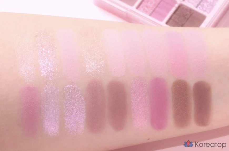 Тени для век Dasique Shadow Palette, оттенок 18 Berry Smoothie, 1 шт., фото 3