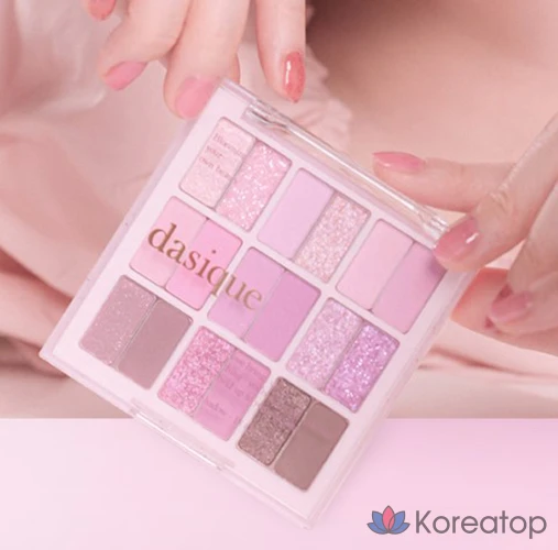 Тени для век Dasique Shadow Palette, оттенок 18 Berry Smoothie, 1 шт., фото 4
