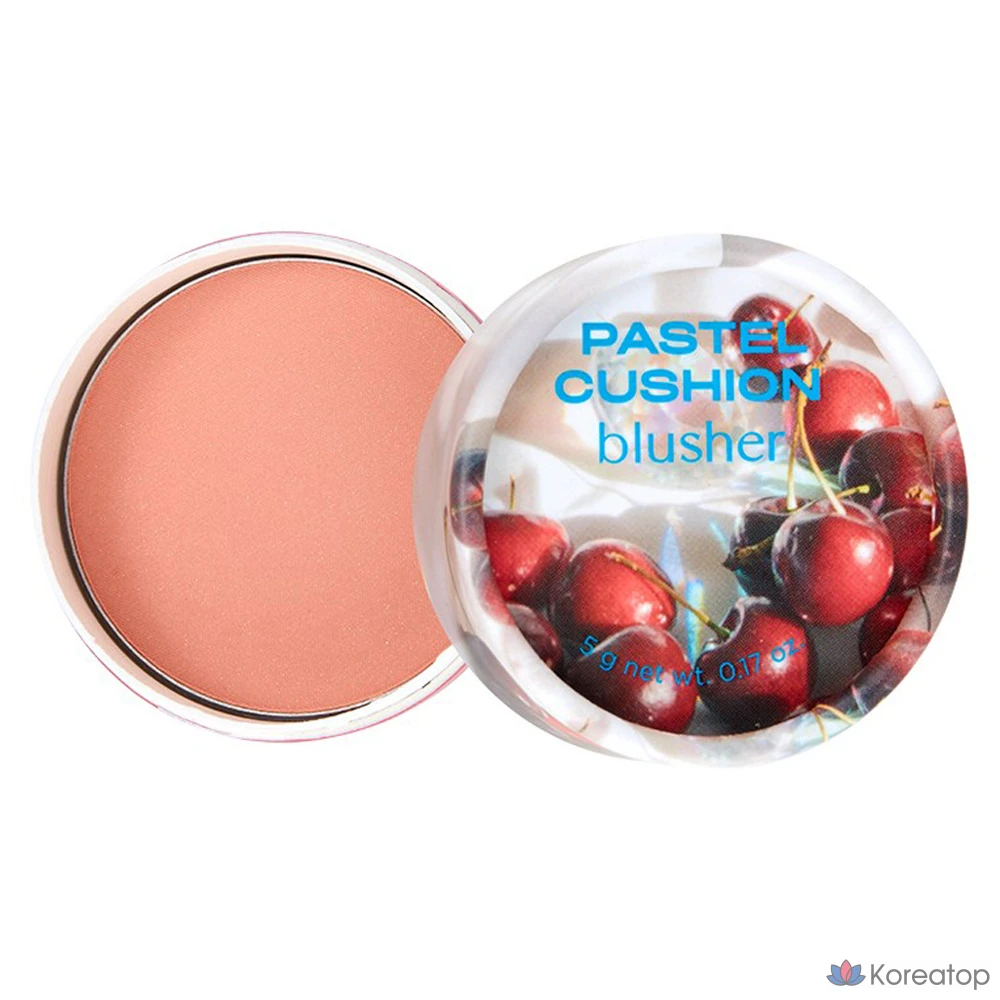 Кушон-румяна The Face Shop Pastel Cushion Blusher, оттенок 05 Twinkle Beige, 5 г, 1 шт.