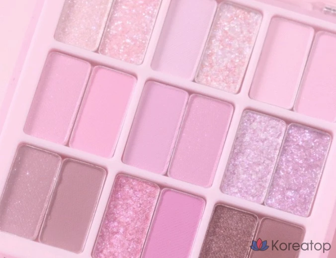 Тени для век Dasique Shadow Palette, оттенок 18 Berry Smoothie, 1 шт., фото 6