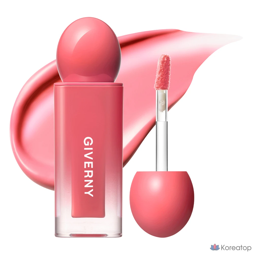 Тинт для губ Giverny Dewy Glaze Lip Tint, оттенок 07 Creamy Rose, 4.9 г, 1 шт.