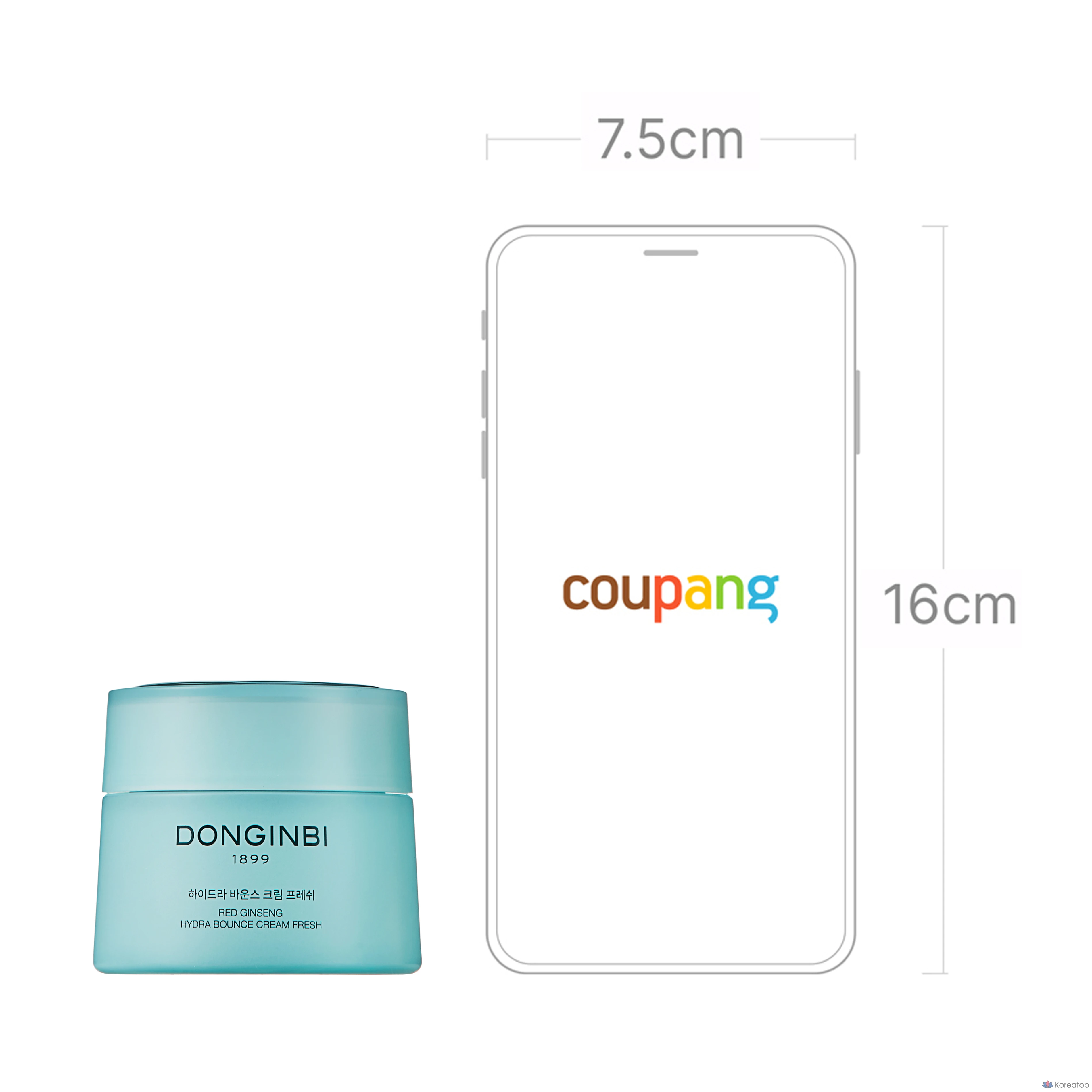 Крем Donginbi Hydra Bounce Cream Fresh, 60 мл, 1 шт., фото 6