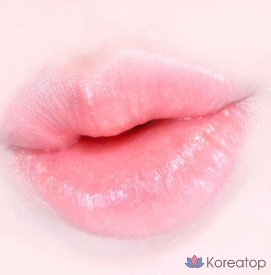 Тинт-бальзам для губ MERZY Glossy Melting Tinted Color Lip Balm, оттенок GL1 High Key Pink, 4 г, 1 шт., фото 4