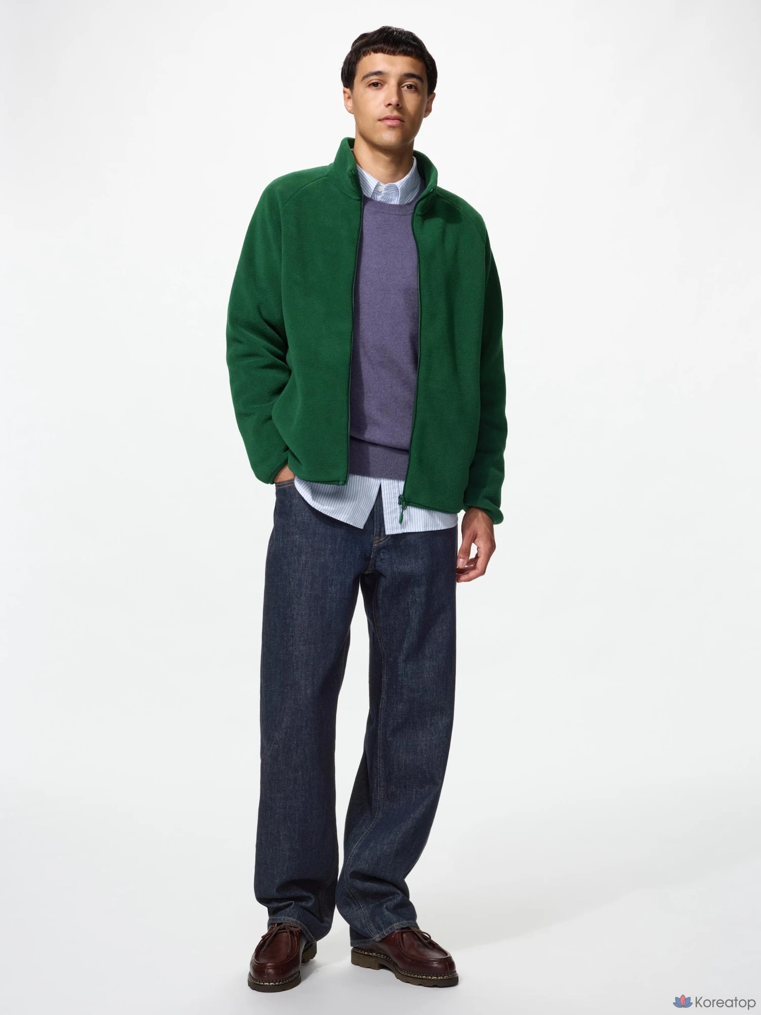 Флисовая куртка Uniqlo Fleece Full-Zip Jacket