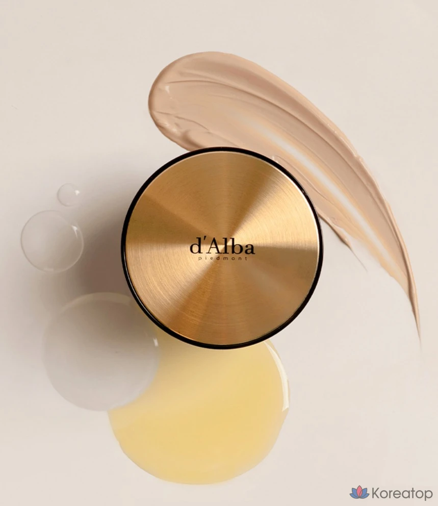 Кушон d'Alba Glow Fit Serum Cover Cushion, оттенок 19, 15 г, 1 шт.