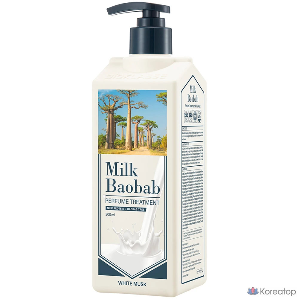 Кондиционер для волос Milk Baobab Perfume Hair Treatment, аромат White Musk, 500 мл, 1 шт.