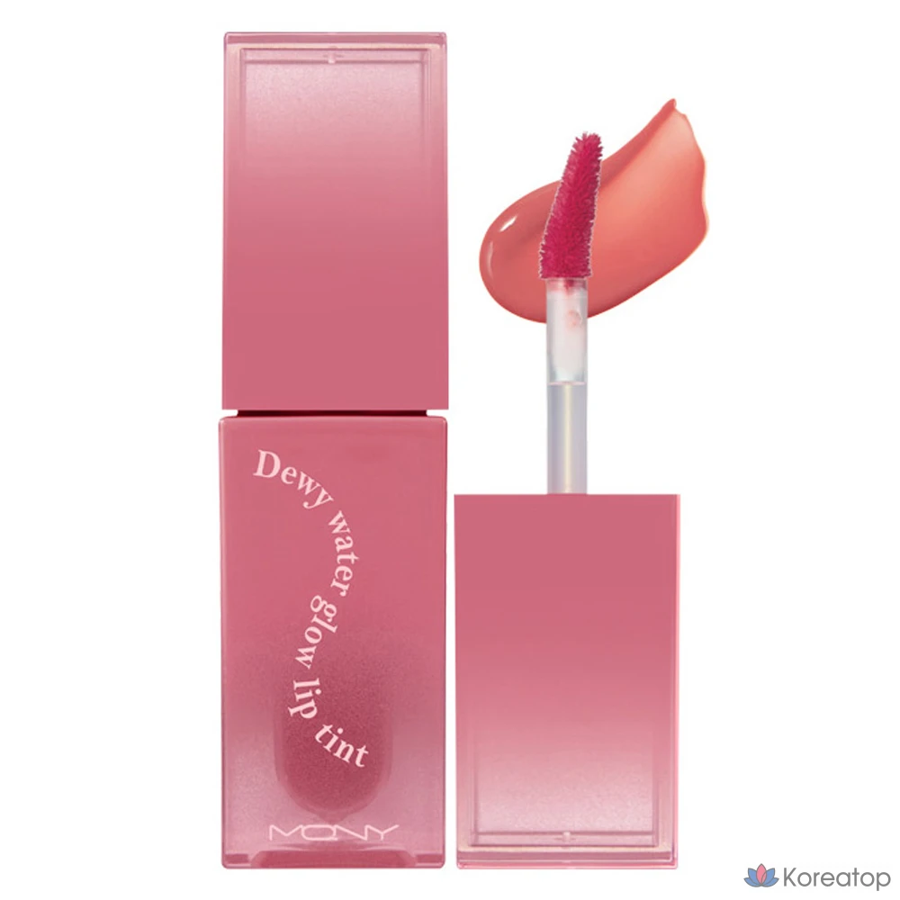 Тинт для губ Mqny Dewy Water Glow Tint, оттенок 09 Peanut Peach, 3.5 г, 1 шт.