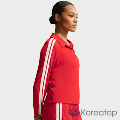 Поло женское Nike Skims Stretch Knit Long Sleeve Polo Top, фото 3