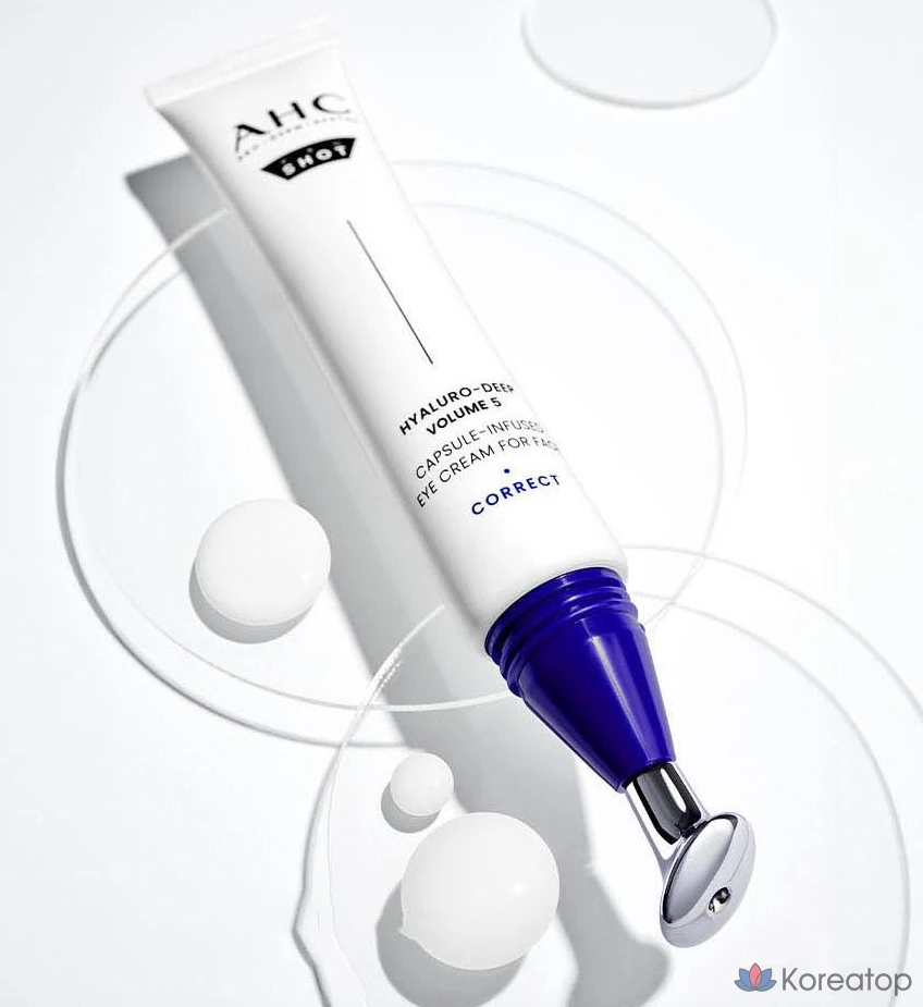 Крем для лица AHC Pro Shot Hyaluro Deep Volume 5 Capsule Infused Eye Cream For Face, 30 мл, 1 шт.