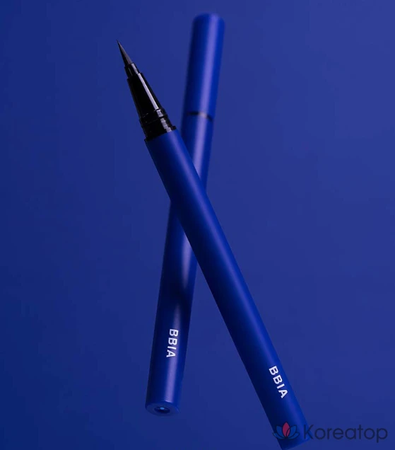 Подводка для глаз BBIA Never Die Brush Liner, оттенок 01 Matte Black, 0.4 г, 1 шт.