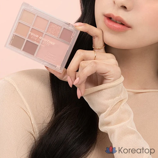Палитра для век MERZY Your Routine Eye Palette, оттенок Rosy Closet, 1 шт.