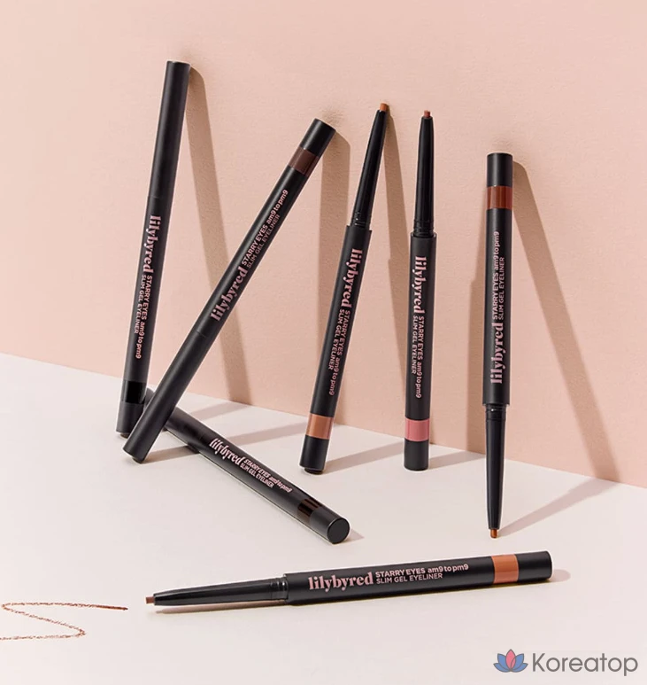 Гель-лайнер для глаз Lilybyred Stareyes 9to9 Slim Gel Liner, оттенок 07 Cold Rose, 0.14 г, 1 шт.