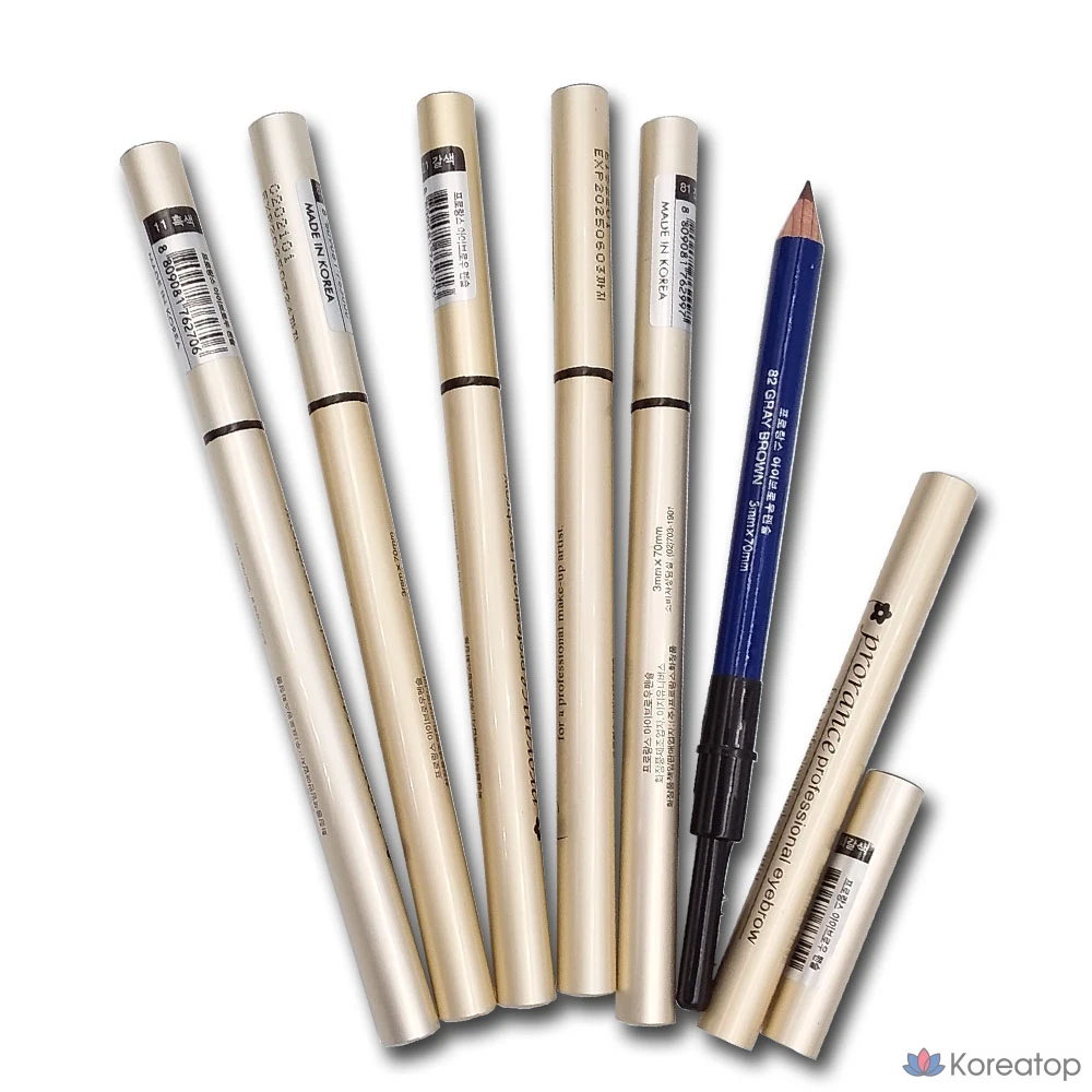 Карандаш для бровей Prorance Professional Eyebrow (Sol Pencil)/Wood Eyebrow, оттенок 82, 6 шт.