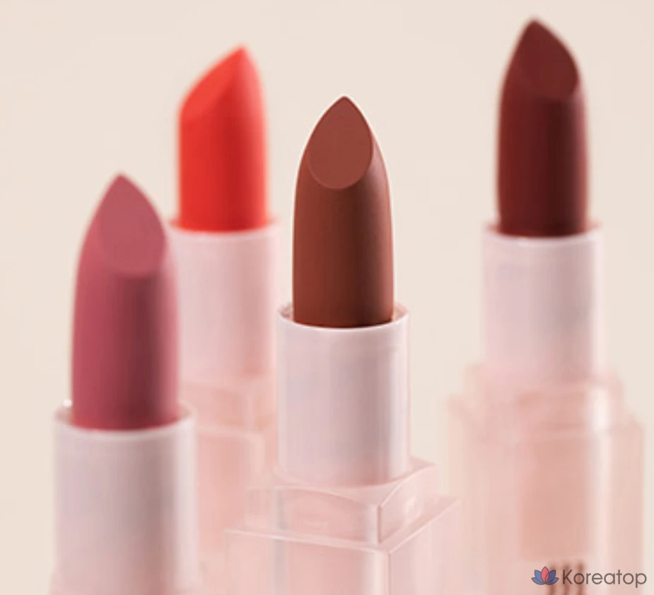 Губная помада MERZY Nude Veil Lipstick, оттенок Shell Pink, 3.5 г, 1 шт.