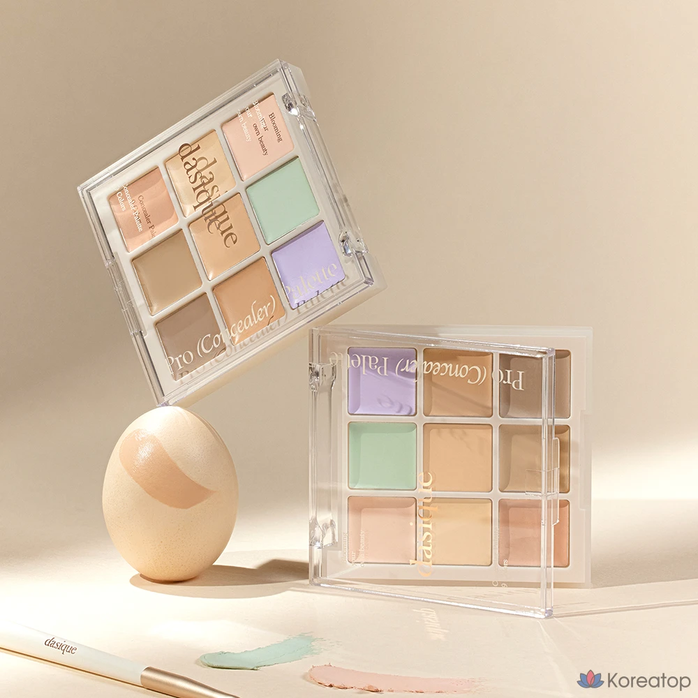 Консилер-палетка Dasique Pro Concealer Palette, оттенок 01 Cover, 9 г, 1 шт.