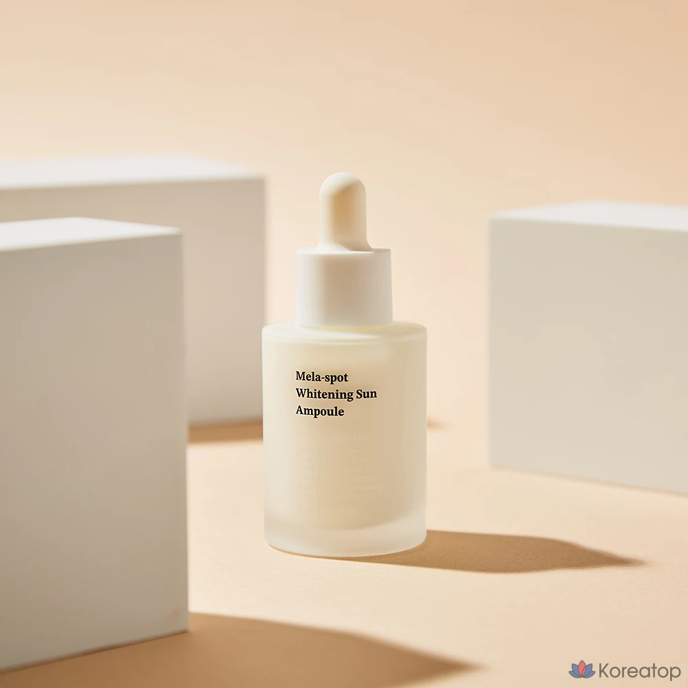 Ампульная сыворотка Sungboon Editor Mela Spot Whitening Sun Ampoule SPF50 PA++++, 40 мл, 1 шт.