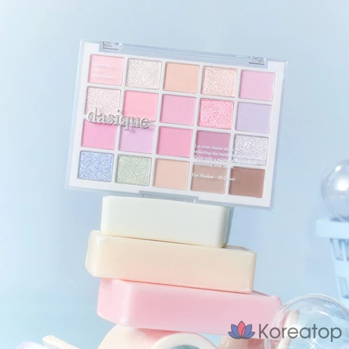 Палетка теней для век Dasique Mood Shadow Palette, оттенок 05 Cotton Powder, 10.5 г, 1 шт.