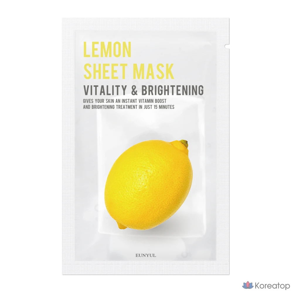 Тканевая маска для лица Eunyul Purity Lemon Mask, 1 шт.