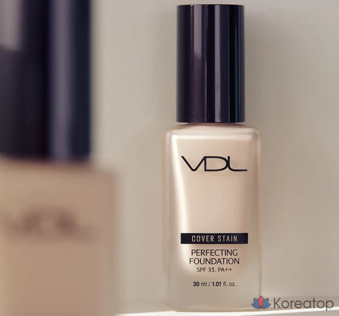 Флюид для лица VDL Cover Stain Perfecting Foundation, оттенок M01, 30 мл, 1 шт., фото 5