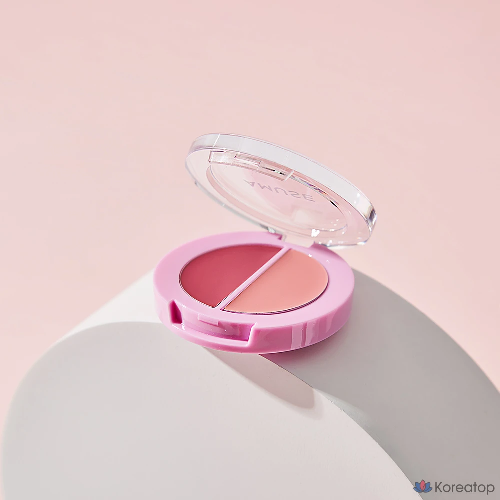 Бальзам для губ и щёк AMUSE Lip & Cheek Healthy Balm, оттенок 04 Grape, 3 г, 1 шт.