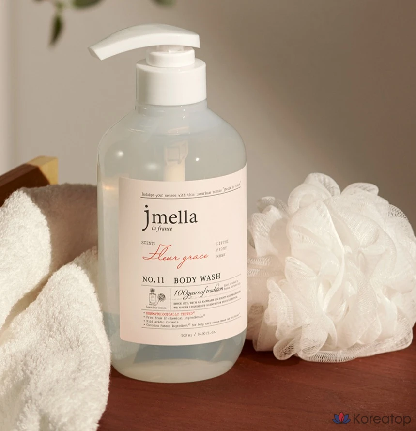 Гель для душа Jmella En France Fleur Grace Body Wash Rich & Peony, 500 мл, 1 шт.