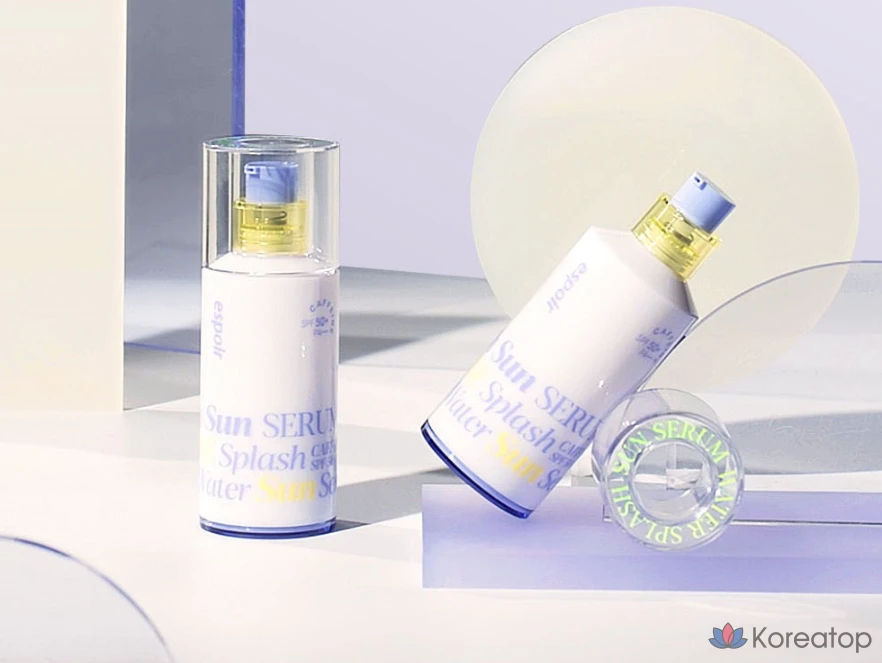 Солнцезащитный крем Espoir Water Splash Sun Serum SPF50+ PA+++, 50 мл + 5 мл, 3 шт., фото 4