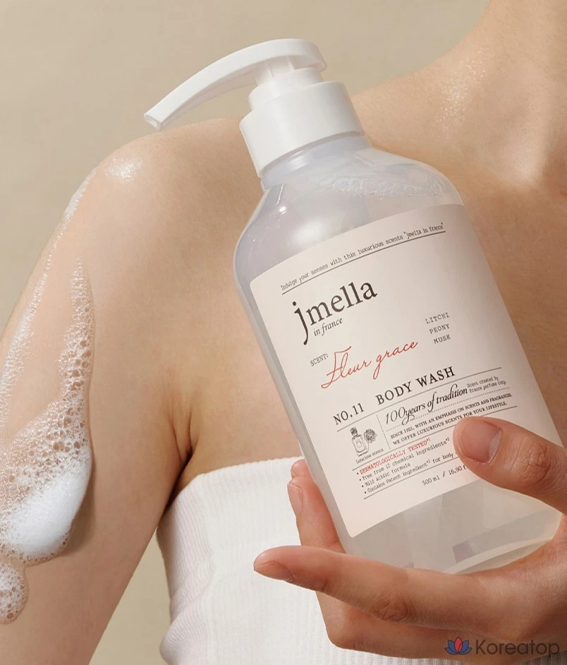 Гель для душа Jmella En France Fleur Grace Body Wash Rich & Peony, 500 мл, 1 шт.