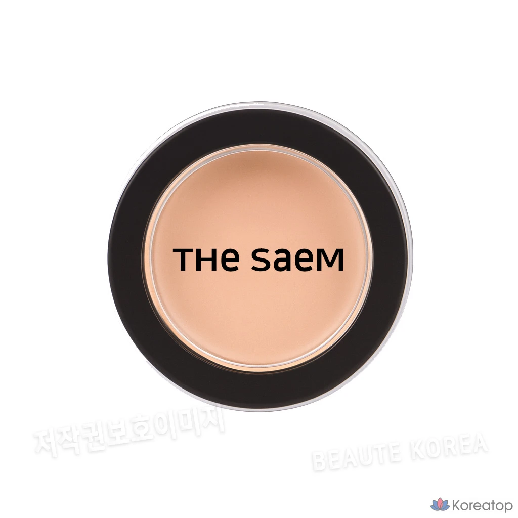 Консилер The Saem Cover Perfection Pot Concealer, оттенок 02 Rich Beige, 1 шт.