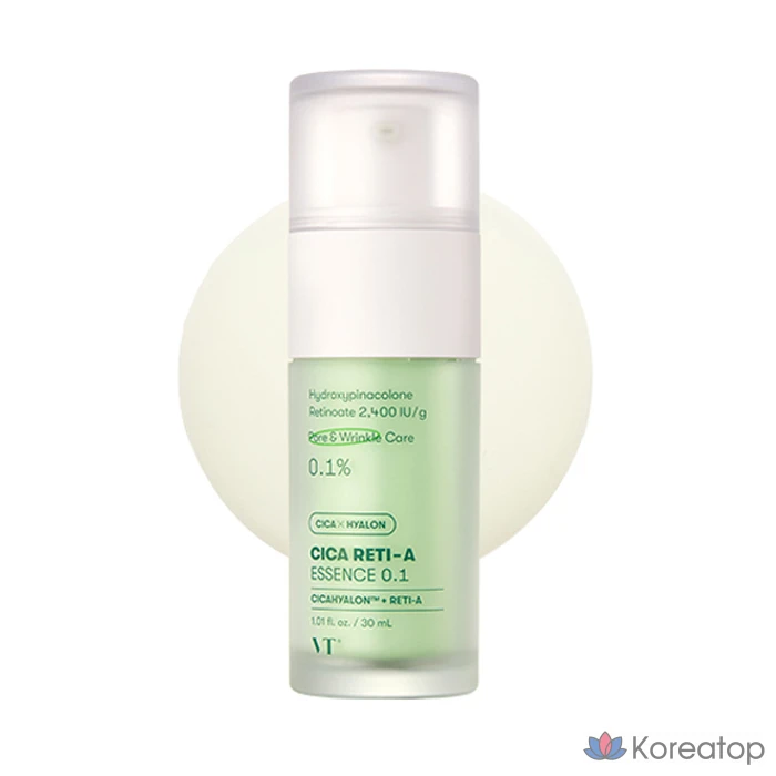 Эссенция VT Cosmetics Cica Reti-A Essence 0.1, 30 мл, 1 шт.