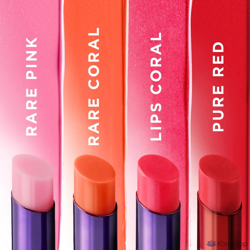 Тинт-бальзам для губ DEWYCEL Tintouring Tinted Lip Balm, оттенок 01 Rare Pink, 4.5 г, 1 шт., фото 3