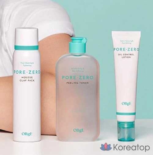 Пилинг-маска OBge Pore Zero Mousse Clay Pack, 3 шт., фото 9